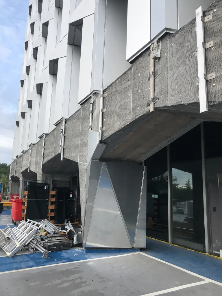 Mock Up Column Bays (2)
