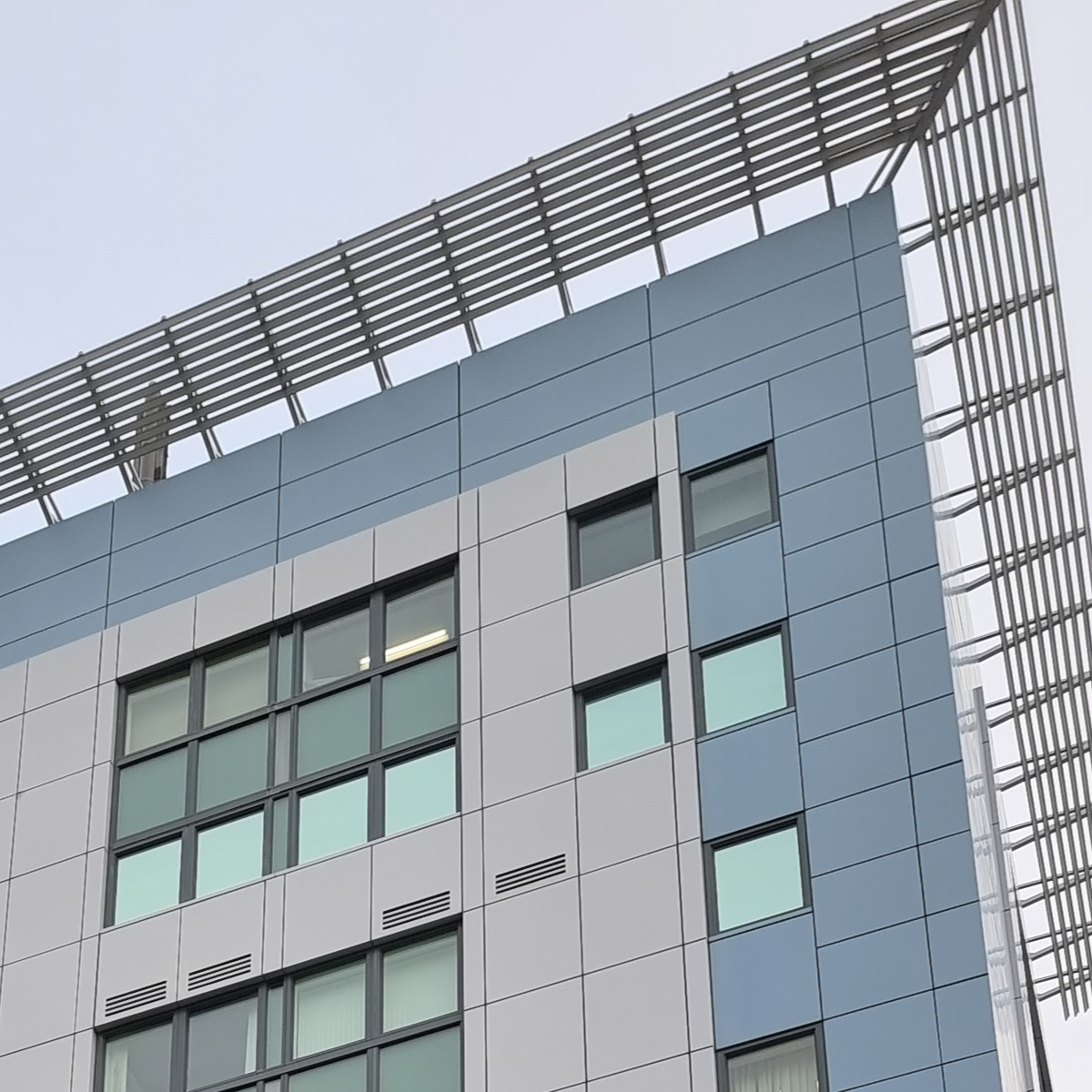 Facade cladding detail